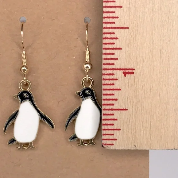 Charming Penguin Earrings - Picture 2 of 3